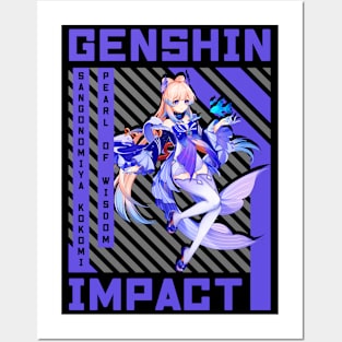 Sangonomiya Kokomi | Genshin Impact Posters and Art